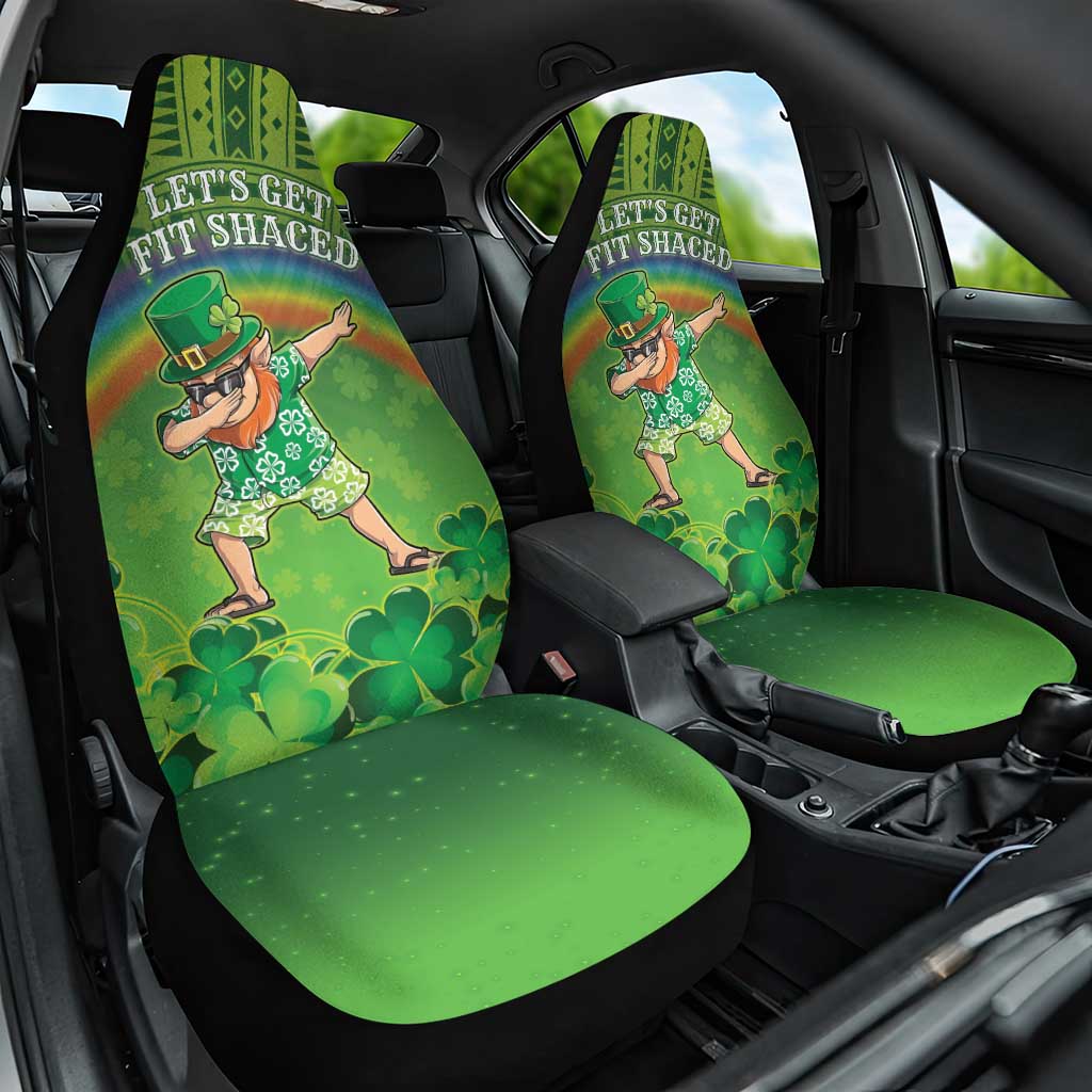 Hawaii Saint Patrick's Day Car Seat Cover Let's Get Fit Shaced LT05 One Size Green - Polynesian Pride