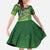 Personalised Hawaii Saint Patrick's Day Family Matching Off Shoulder Maxi Dress and Hawaiian Shirt Let's Get Fit Shaced