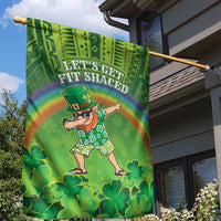 Hawaii Saint Patrick's Day Garden Flag Let's Get Fit Shaced LT05 - Polynesian Pride