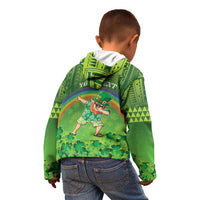 Personalised Hawaii Saint Patrick's Day Kid Hoodie Let's Get Fit Shaced LT05 - Polynesian Pride