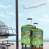 Hawaii Saint Patrick's Day Luggage Cover Let's Get Fit Shaced LT05 - Polynesian Pride