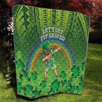 Hawaii Saint Patrick's Day Quilt Let's Get Fit Shaced LT05 - Polynesian Pride