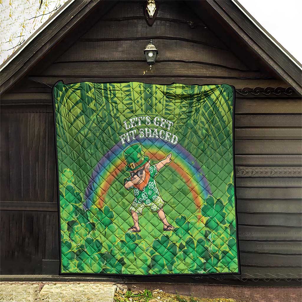 Hawaii Saint Patrick's Day Quilt Let's Get Fit Shaced LT05 - Polynesian Pride