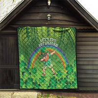 Hawaii Saint Patrick's Day Quilt Let's Get Fit Shaced LT05 - Polynesian Pride