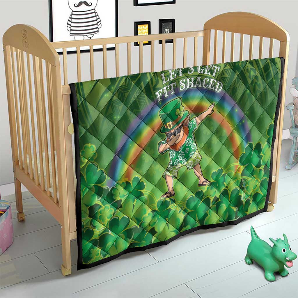 Hawaii Saint Patrick's Day Quilt Let's Get Fit Shaced LT05 - Polynesian Pride