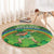 Hawaii Saint Patrick's Day Round Carpet Let's Get Fit Shaced