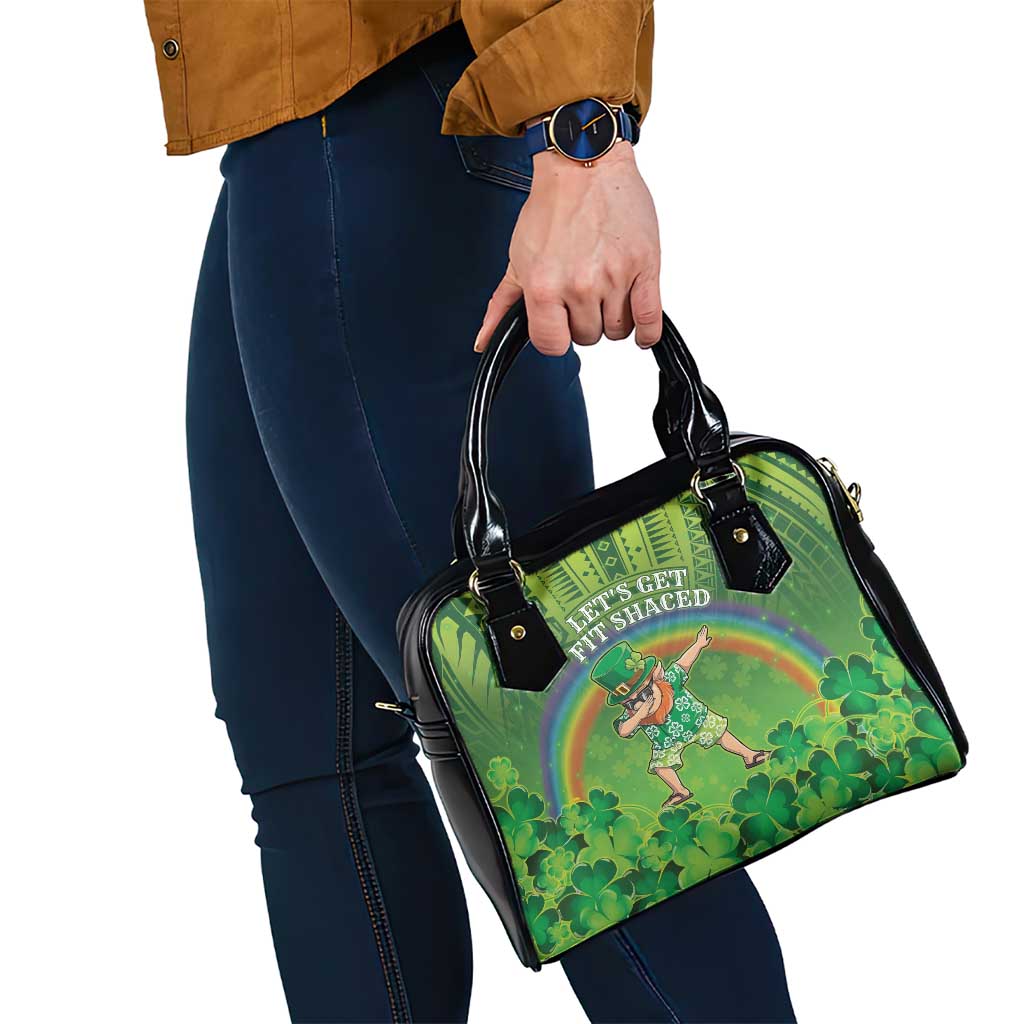 Hawaii Saint Patrick's Day Shoulder Handbag Let's Get Fit Shaced LT05 - Polynesian Pride