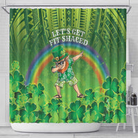 Hawaii Saint Patrick's Day Shower Curtain Let's Get Fit Shaced LT05 - Polynesian Pride