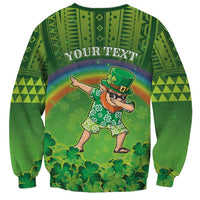 Personalised Hawaii Saint Patrick's Day Sweatshirt Let's Get Fit Shaced LT05 - Polynesian Pride