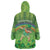 Personalised Hawaii Saint Patrick's Day Wearable Blanket Hoodie Let's Get Fit Shaced