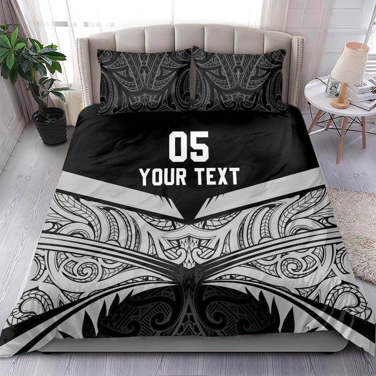 Custom New Zealand Cricket Bedding Set Go Champions World Cup 2024 With Maori Pattern LT05 - Polynesian Pride