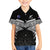 Custom New Zealand Cricket Kid Hawaiian Shirt Go Champions World Cup 2024 With Maori Pattern