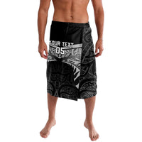 Custom New Zealand Cricket Lavalava Go Champions World Cup 2024 With Maori Pattern LT05 Black - Polynesian Pride