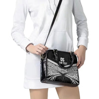Custom New Zealand Cricket Shoulder Handbag Go Champions World Cup 2024 With Maori Pattern LT05 - Polynesian Pride