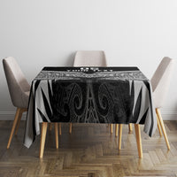 Custom New Zealand Cricket Tablecloth Go Champions World Cup 2024 With Maori Pattern LT05 - Polynesian Pride