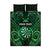 Personalised New Zealand Darts Quilt Bed Set Green Dart Board Maori Pattern