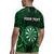 Personalised New Zealand Darts Rugby Jersey Green Dart Board Maori Pattern