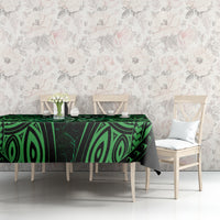 Personalised New Zealand Darts Tablecloth Green Dart Board Maori Pattern LT05 - Polynesian Pride