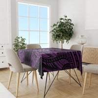 Personalised New Zealand Darts Tablecloth Purple Dart Board Maori Pattern LT05 - Polynesian Pride