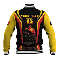 Custom Papua New Guinea Cricket Baseball Jacket 2024 World Cup LT05 - Polynesian Pride