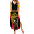 Custom Papua New Guinea Cricket Family Matching Summer Maxi Dress and Hawaiian Shirt 2024 World Cup