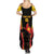 Custom Papua New Guinea Cricket Family Matching Summer Maxi Dress and Hawaiian Shirt 2024 World Cup