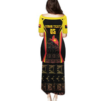 Custom Papua New Guinea Cricket Puletasi 2024 World Cup LT05 - Polynesian Pride