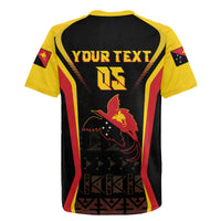 Custom Papua New Guinea Cricket Rugby Jersey 2024 World Cup LT05 - Polynesian Pride
