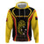 Custom Papua New Guinea Cricket Zip Hoodie 2024 World Cup