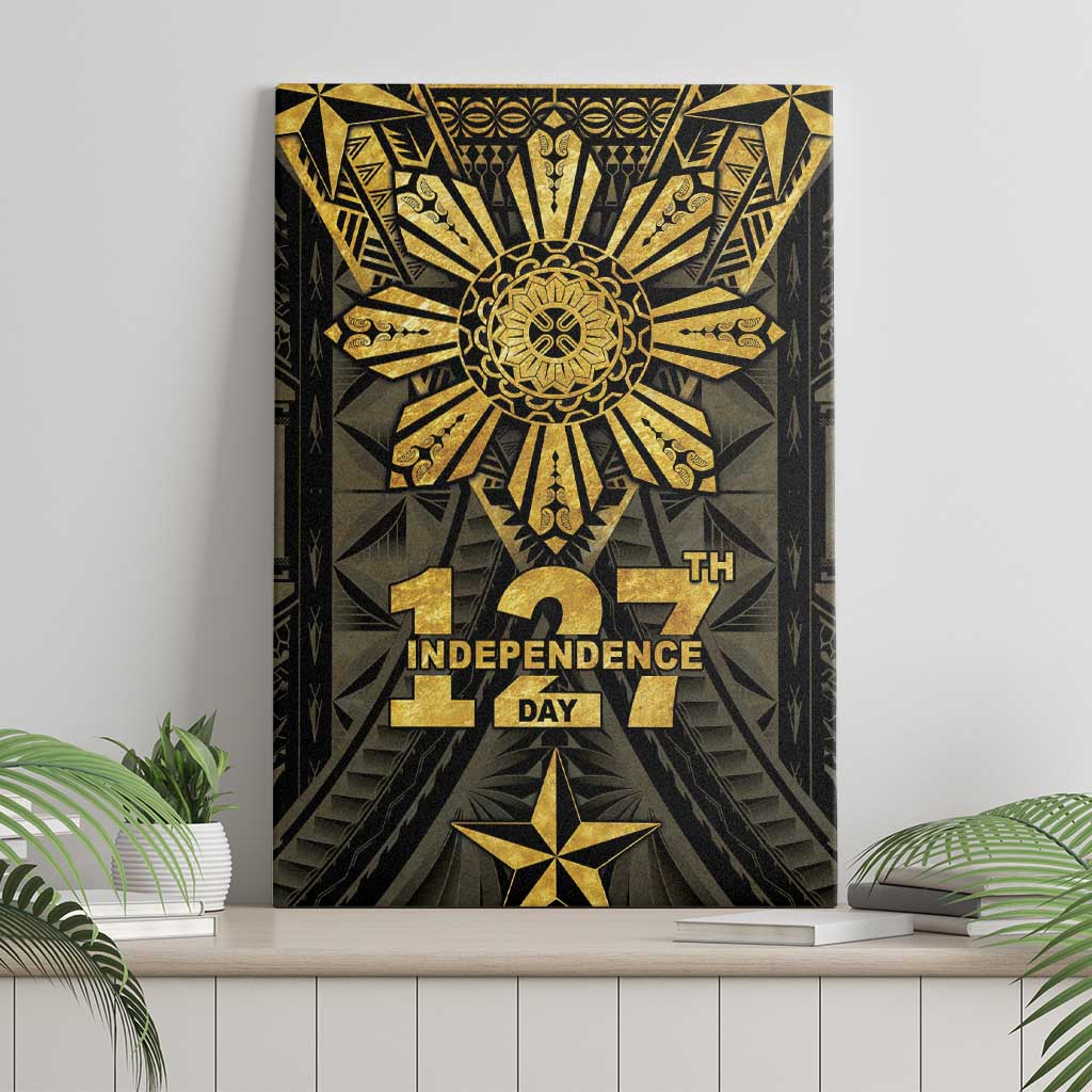 Philippines Independence Day Canvas Wall Art Filipinos Sun Star Tribal LT05 - Polynesian Pride