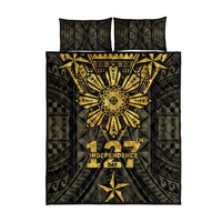 Philippines Independence Day Quilt Bed Set Filipinos Sun Star Tribal LT05 - Polynesian Pride