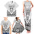 Personalised Kiribati Gospel Day Family Matching Tank Maxi Dress and Hawaiian Shirt Coat Of Arms Polynesian Pattern