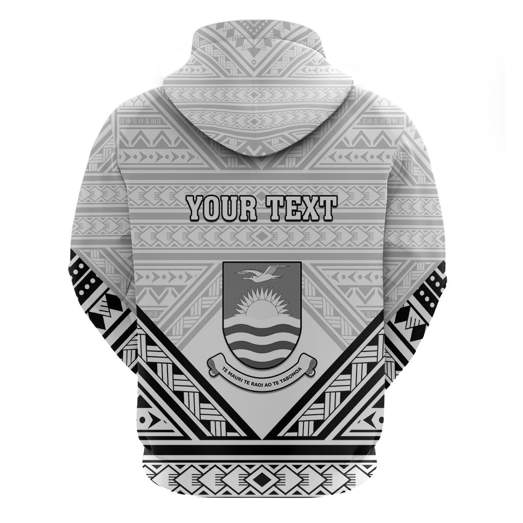 Personalised Kiribati Gospel Day Hoodie Coat Of Arms Polynesian Pattern LT05 - Polynesian Pride