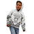 Personalised Kiribati Gospel Day Kid Hoodie Coat Of Arms Polynesian Pattern