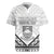 Personalised Kiribati Gospel Day Rugby Jersey Coat Of Arms Polynesian Pattern