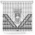 Kiribati Gospel Day Shower Curtain Coat Of Arms Polynesian Pattern