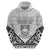 Personalised Kiribati Gospel Day Zip Hoodie Coat Of Arms Polynesian Pattern