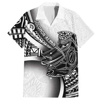 Solomon Islands Nguzunguzu Hawaiian Shirt Polynesian Tribal Pattern LT05 White - Polynesian Pride