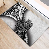 Solomon Islands Nguzunguzu Rubber Doormat Polynesian Tribal Pattern LT05 - Polynesian Pride
