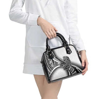 Solomon Islands Nguzunguzu Shoulder Handbag Polynesian Tribal Pattern LT05 - Polynesian Pride