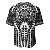 Philippines Batok Tribal Inspired Tattoo Black Baseball Jersey LT05 - Polynesian Pride