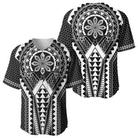 Philippines Batok Tribal Inspired Tattoo Black Baseball Jersey LT05 - Polynesian Pride