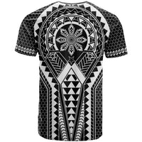 Philippines Batok Tribal Inspired Tattoo Black T Shirt LT05 - Polynesian Pride