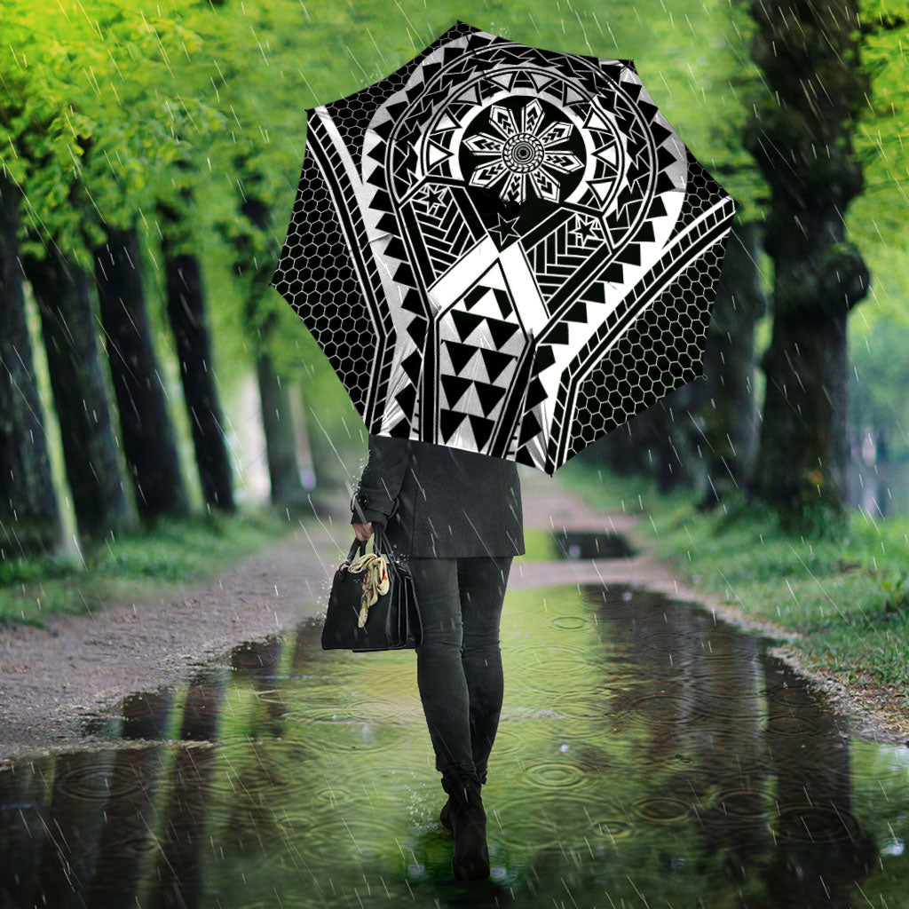 Philippines Batok Tribal Inspired Tattoo Black Umbrella LT05 - Polynesian Pride