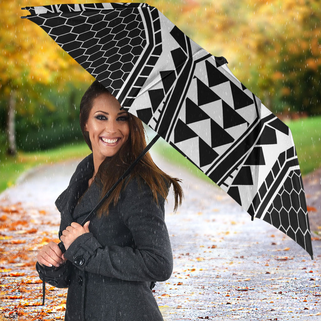 Philippines Batok Tribal Inspired Tattoo Black Umbrella LT05 - Polynesian Pride