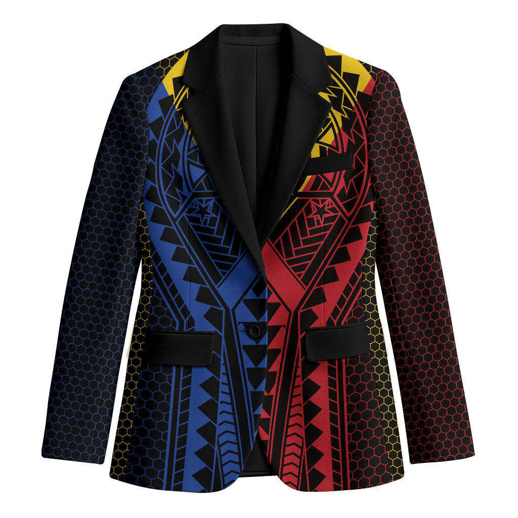 Philippines Batok Tribal Inspired Tattoo Blazer LT05 Unisex Multicolor - Polynesian Pride