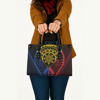 Philippines Batok Tribal Inspired Tattoo Leather Bag LT05 - Polynesian Pride
