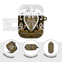 Aotearoa Ngai Te Rangi AirPods Case Maori Tribal Pattern LT05 - Polynesian Pride