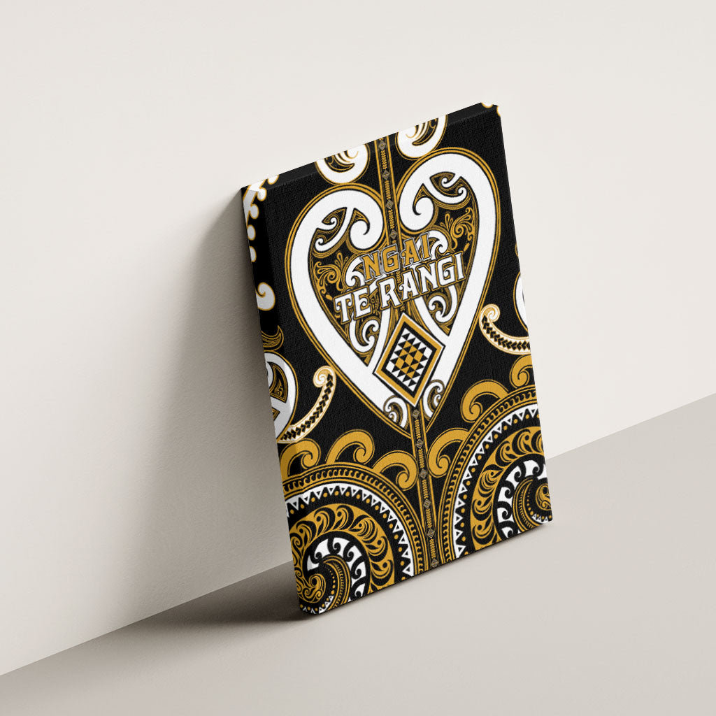 Aotearoa Ngai Te Rangi Canvas Wall Art Maori Tribal Pattern LT05 - Polynesian Pride