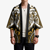 Custom Aotearoa Ngai Te Rangi Kimono Maori Tribal Pattern LT05 - Polynesian Pride